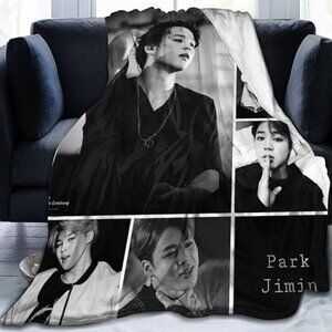 BTS Park Jimin Throw Blanket